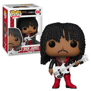 Rick James Handpicked Funko Pop! Rocks Super Freak Figure #100 in Display Case