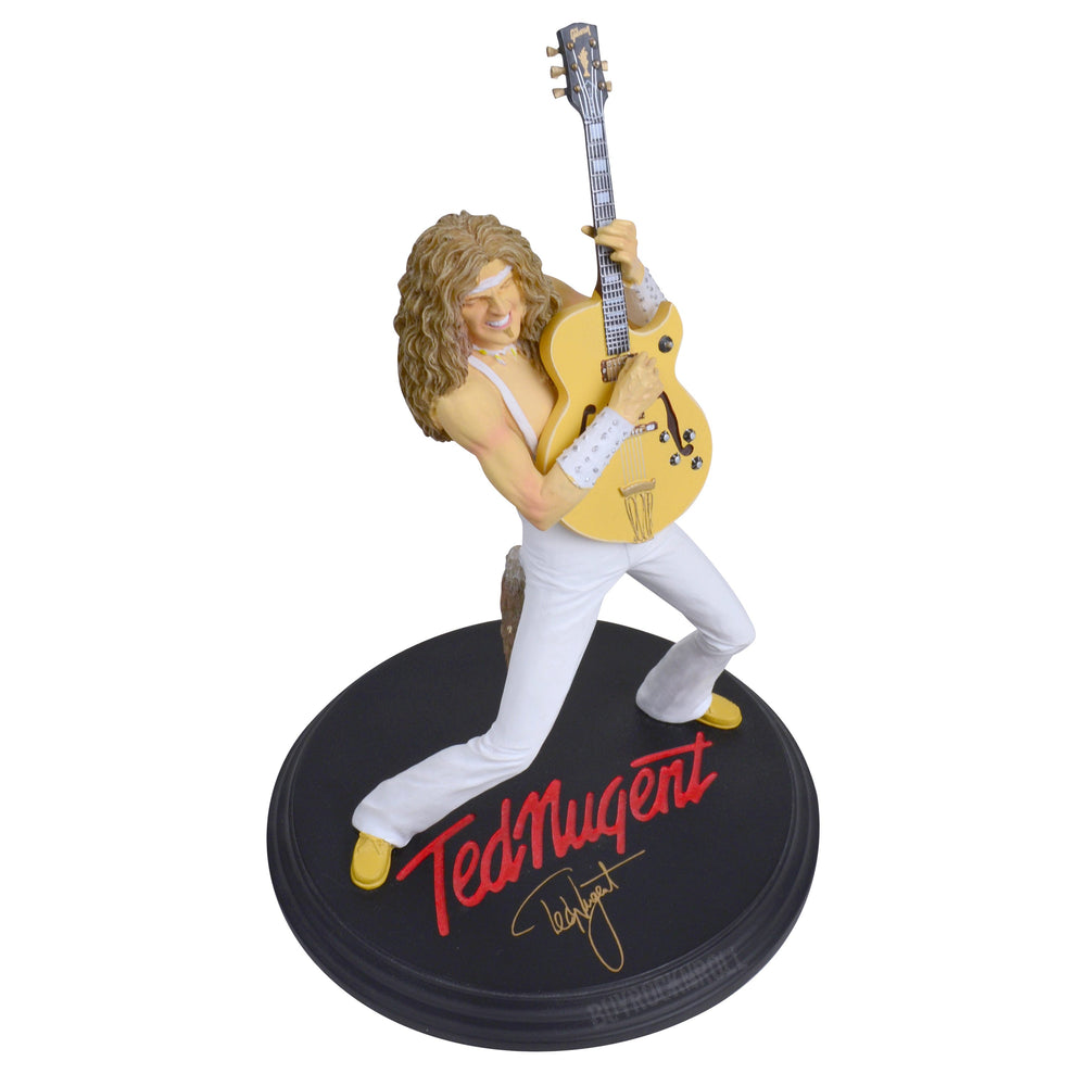 Ted Nugent Collectible 2008 KnuckleBonz Rock Iconz Ted  Byrdland Gibson Guitar Statue