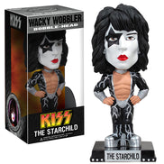 KISS 2011 Funko Wacky Wobbler Set of 4:  Demon  Starchild Spaceman Catman
