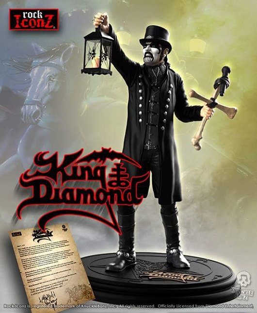 SOLD OUT! King Diamond Collectible 2018 KnuckleBonz Rock Iconz Statue