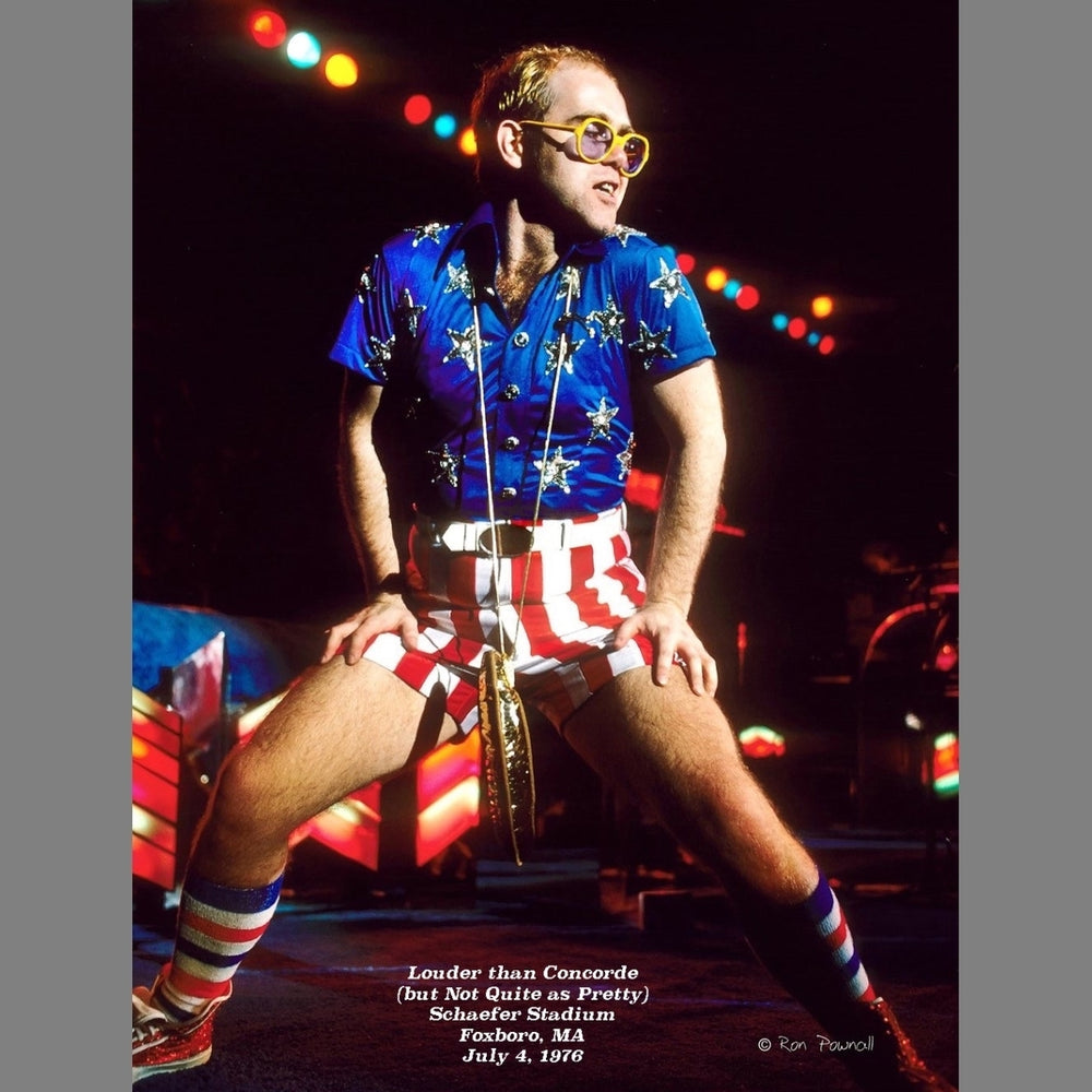 Elton John Collectible 2023 NECA Live in '76 Louder Than Concorde Tour 8" Clothed Action Figure