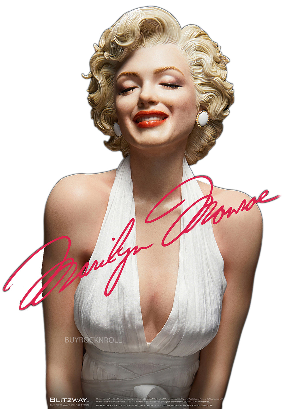 Marilyn Monroe Collectible 2021 Blitzway 1/4 Superb Scale Statue