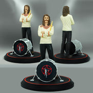 SOLD OUT! RUSH Collectible 2010 KnuckleBonz Rock Iconz Neil Peart Statue #209 of 3000